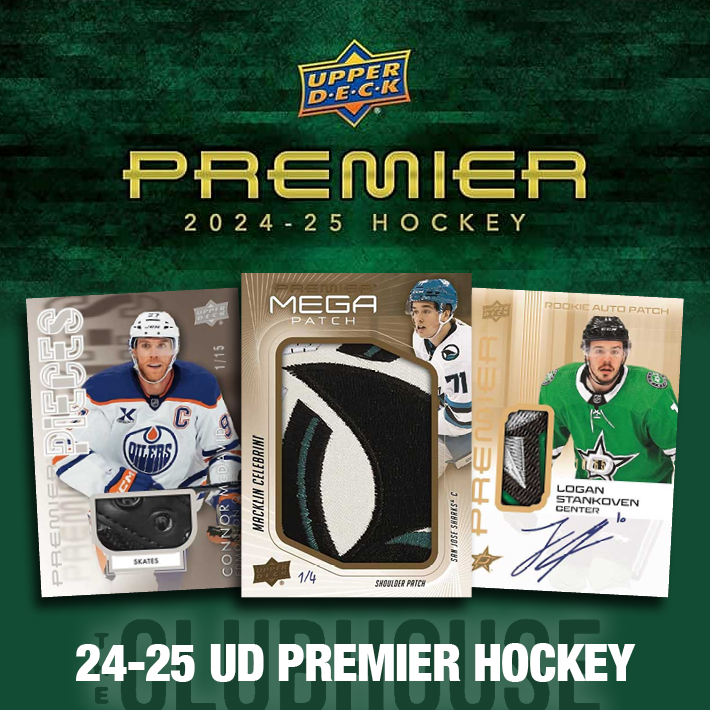 RELEASE DAY : 2024-25 Upper Deck Premier Hockey Master Case PICK YOUR TEAM Group Break #14268
