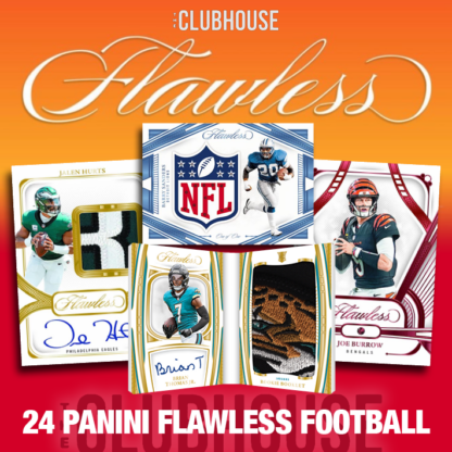 AS BIG AS IT GETS : 2024 Panini Flawless Football PICK YOUR TEAM Group Break #14187