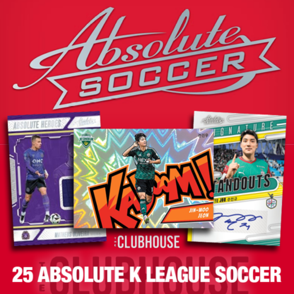 K-ABOOM HALF?! : 2025 Panini Absolute K League Soccer 1/2 Case SERIAL NUMBER Group Break #14183