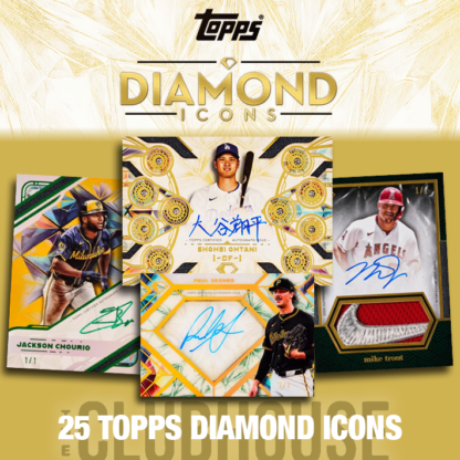 HISTORIC RELEASE DAY : 2025 Topps Diamond Icons Baseball RANDOM HIT Group Break #14237 (GUARANTEED HIT PER SPOT)