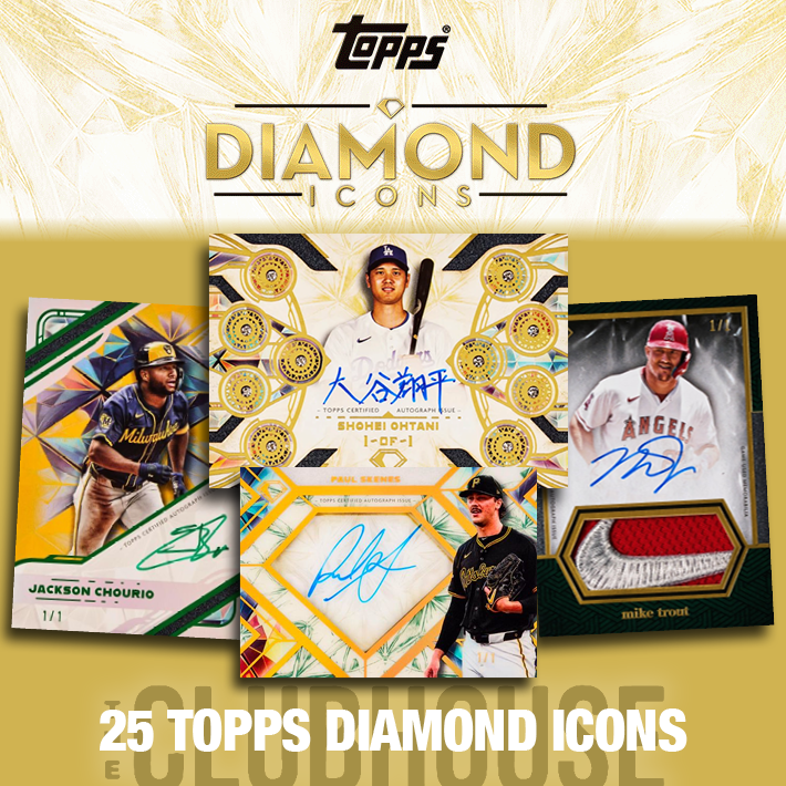 HISTORIC RELEASE DAY : 2025 Topps Diamond Icons Baseball RANDOM HIT Group Break #14237 (GUARANTEED HIT PER SPOT)
