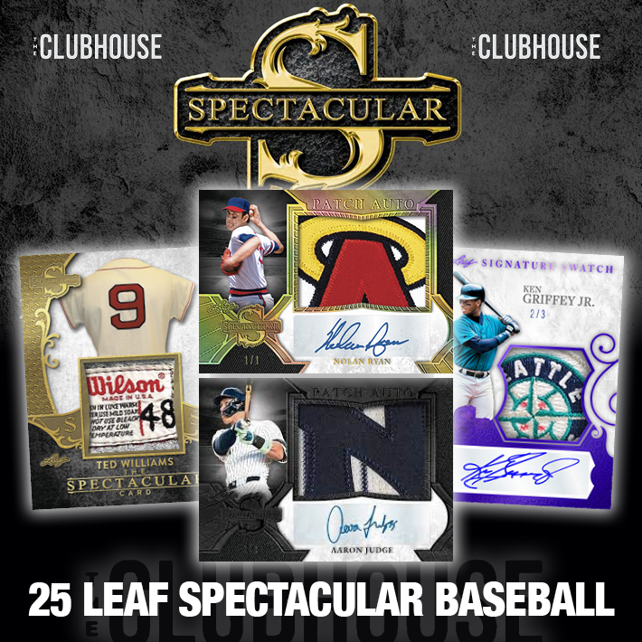 RELEASE DAY : 2025 Leaf Spectacular Baseball Case RANDOM HIT Group Break #14339 (GUARANTEED HIT PER SPOT)