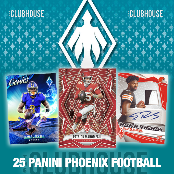 RELEASE DAY : 2025 Panini Phoenix Hobby Football 1/2 Case RANDOM DIVISION Group Break #14323