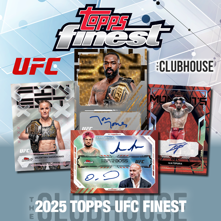 RELEASE DAY : 2025 Topps Finest UFC Hobby Case SERIAL # STYLE Group Break #14310