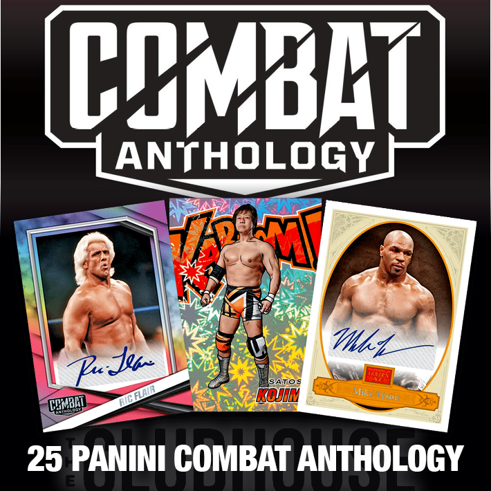 RELEASE DAY : 2025 Panini Combat Anthology 1/2 Case RANDOM LETTER Group Break #14296
