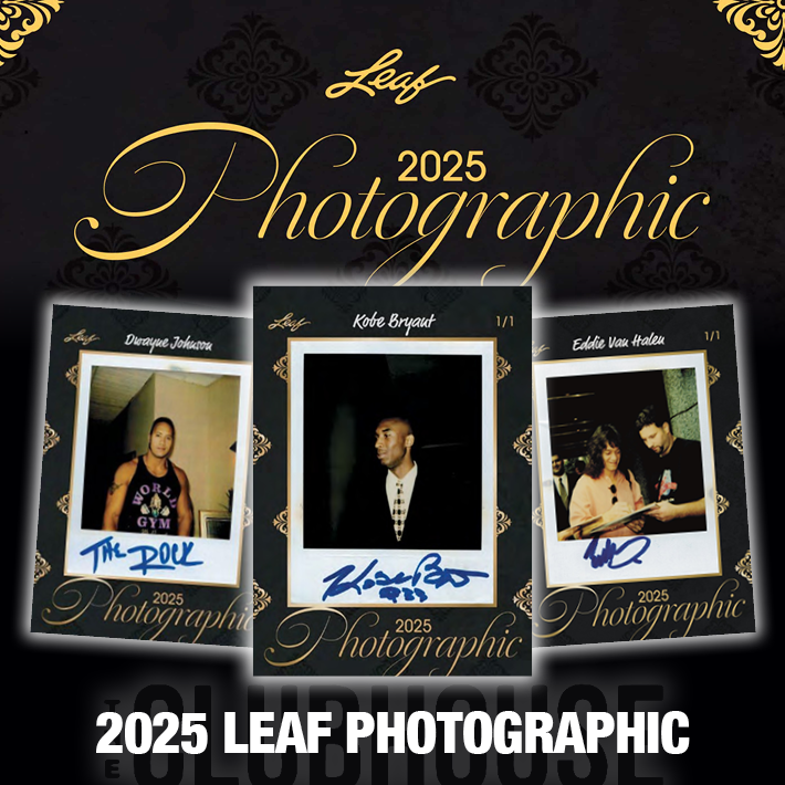 RELEASE DAY : 2025 Leaf Photographic Case RANDOM HIT Group Break #14398 (GUARANTEED 1/1 AUTO PHOTO PER SPOT)