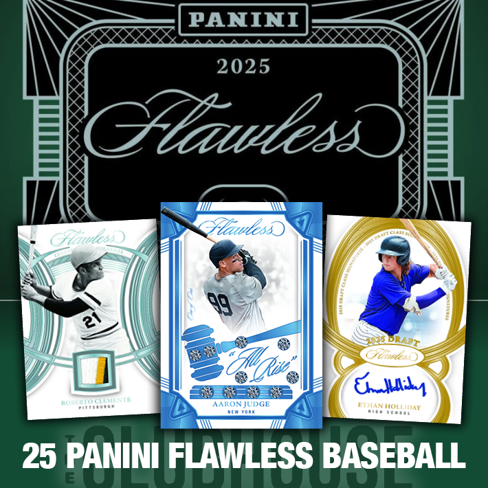 RELEASE DAY : 2025 Panini Flawless Baseball MASTER Case PICK YOUR TEAM Group Break #14449