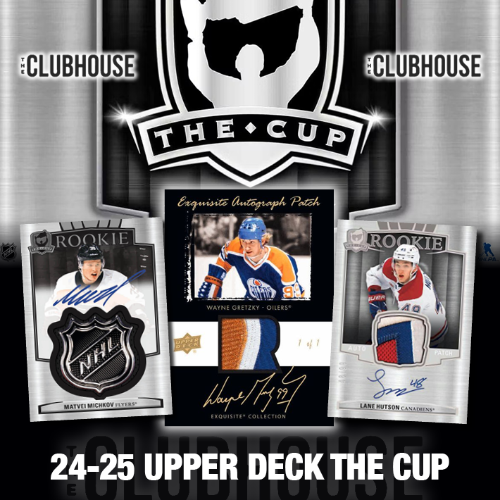 RELEASE DAY : 2024-25 Upper Deck The Cup Hockey MASTER Case PICK YOUR TEAM Group Break #14389