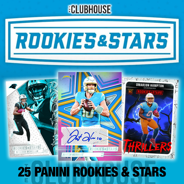 RELEASE DAY : 2025 Panini Rookies & Stars Football Hobby Case PICK YOUR TEAM Group Break #14440