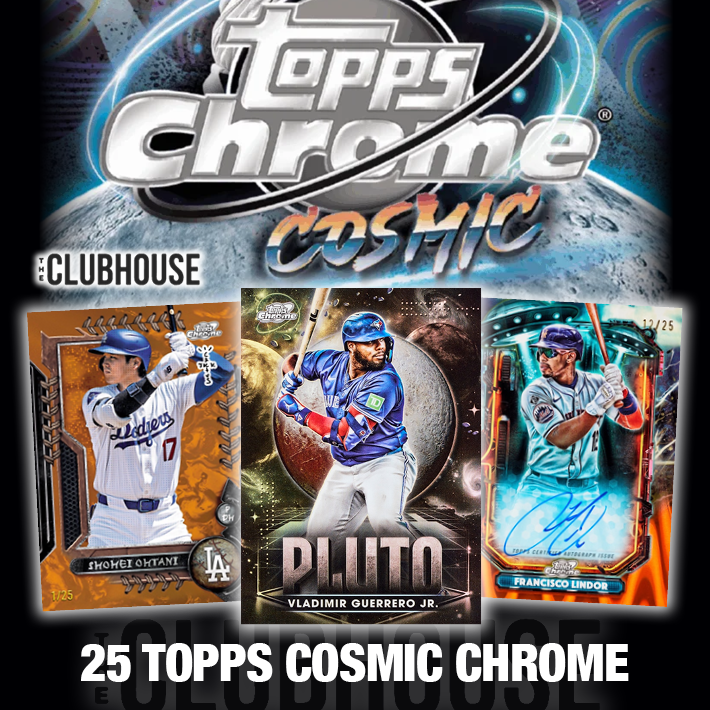 RELEASE DAY : 2025 Topps Cosmic Chrome Baseball Hobby Case PICK YOUR TEAM Group Break #14427