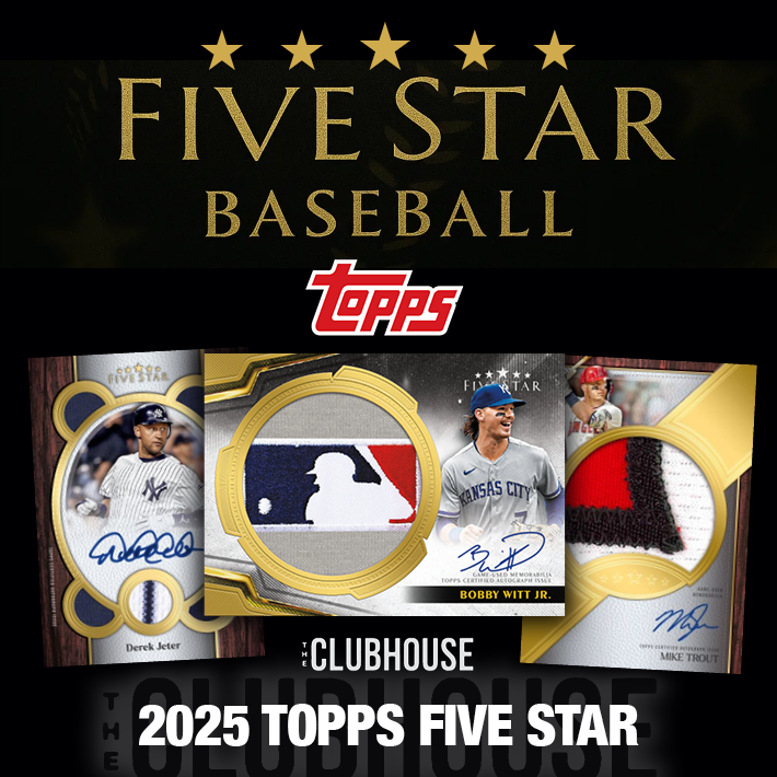 NEW RELEASE : 2025 Topps Five Star Baseball Case PICK YOUR TEAM Group Break #14462