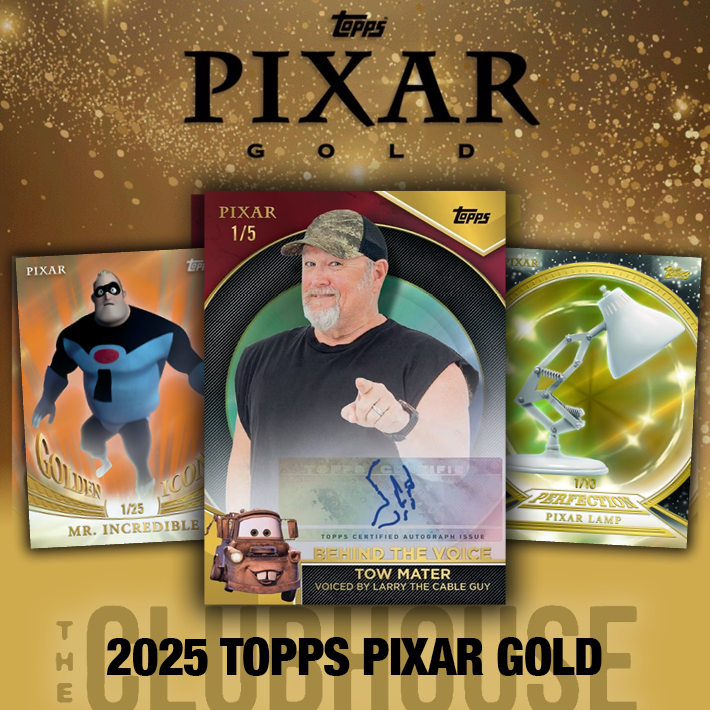 MIKE'S BACK SPECIAL : 2025 Topps Pixar Gold Hobby Box CARD # STYLE Group Break #14471