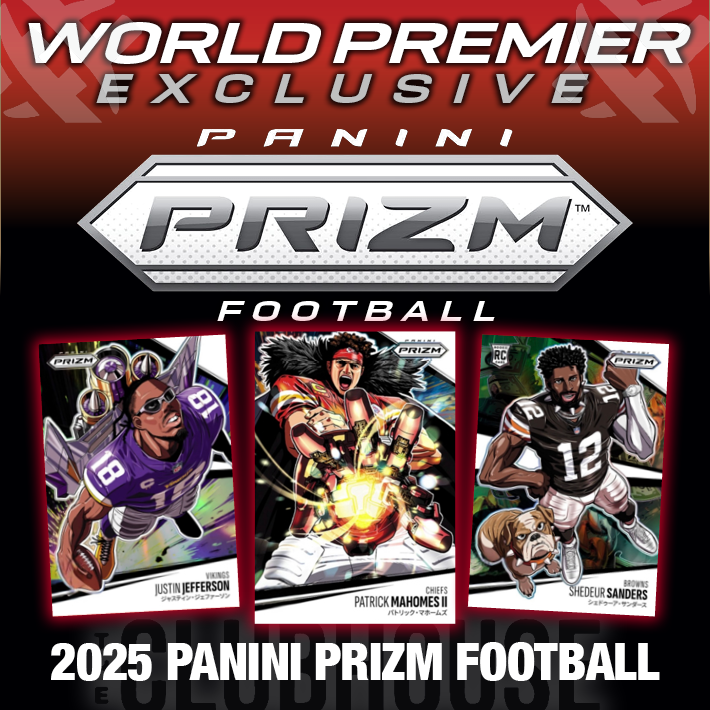 CLUBHOUSE EXCLUSIVE WORLD PREMIER : 2025 Panini Prizm Football Hobby Case PICK YOUR TEAM Group Break #14544 + FREE BOX FOR 3 TEAMS