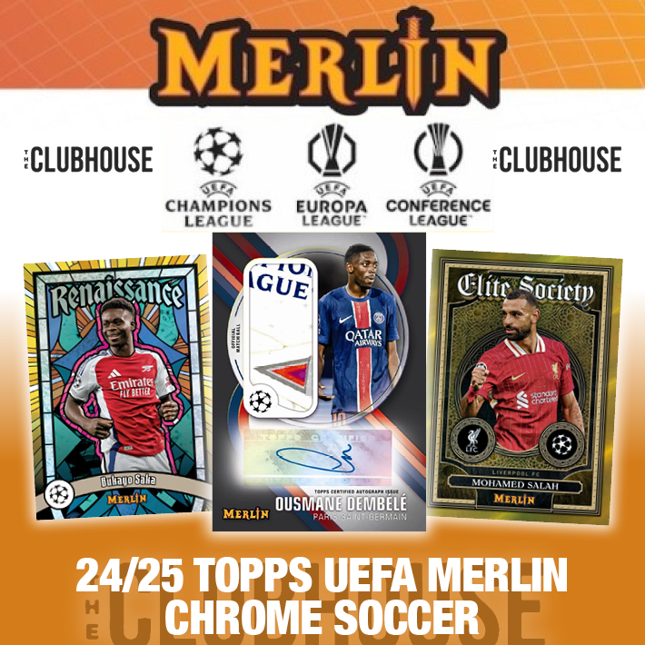 CUPO DE MUNDO TIMO : 2025-26 Topps UEFA Merlin Soccer Hobby 1/2 Case HYBRID SERIAL # Group Break #14840