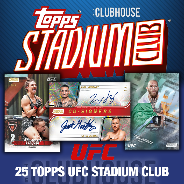 PERSONAL BOX : 2025 Topps Stadium Club UFC Hobby PERSONAL BOX Break