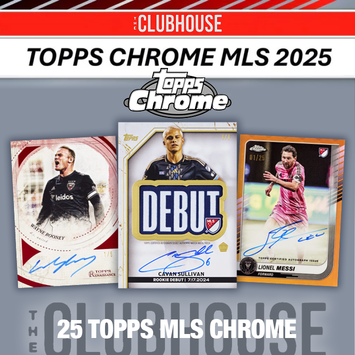 RELEASE DAY : 2026 Topps Chrome MLS Soccer Hobby Case SERIAL # STYLE Group Break #14629