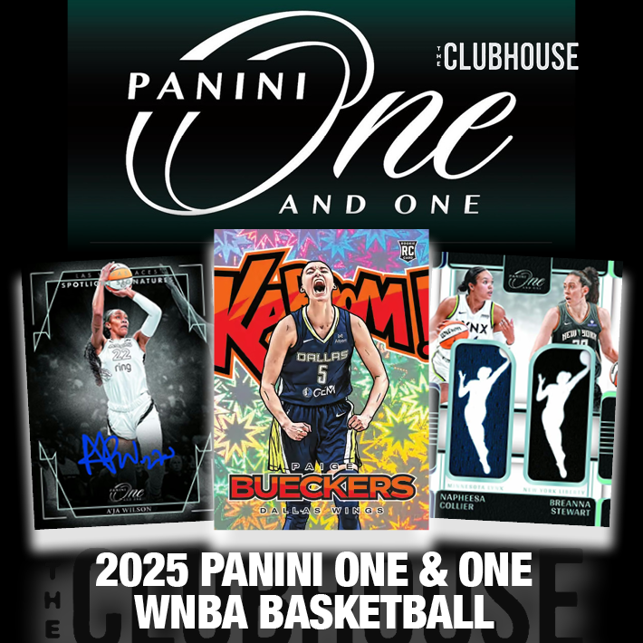 RELEASE DAY : 2025 Panini One & One WNBA Basketball SERIAL # STYLE Group Break #14699