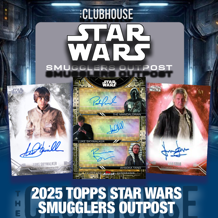 INSANELY RARE RELEASE : 2025 Topps Star Wars Smuggler's Outpost Case HYBRID SERIAL # Group Break #14714