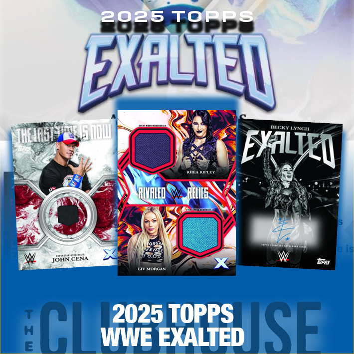 RELEASE DAY : 2025 Topps WWE Exalted Case HYBRID SERIAL # Group Break #14764
