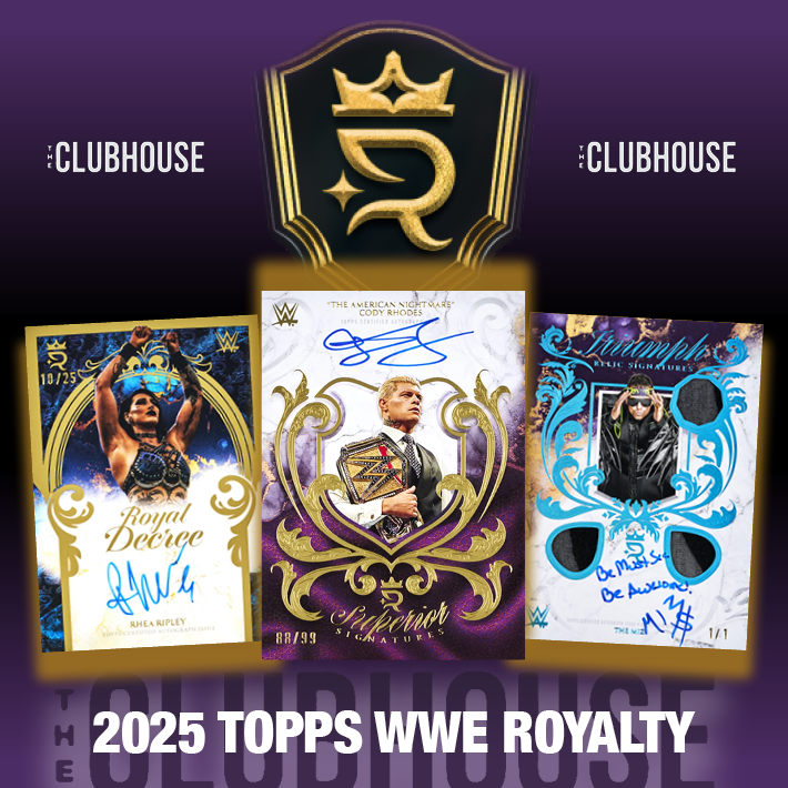 RELEASE DAY : 2025 Topps Royalty WWE Hobby HYBRID SERIAL # Group Break #14855