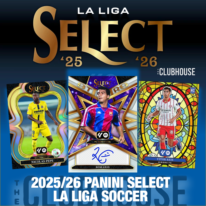 RELEASE DAY : 2025-26 Panini Select La Liga Soccer 1/2 Case HYBRID SERIAL # Group Break #14786