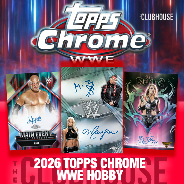 RELEASE DAY : 2026 Topps WWE Chrome Delight Case HYBRID SERIAL # Group Break #14787