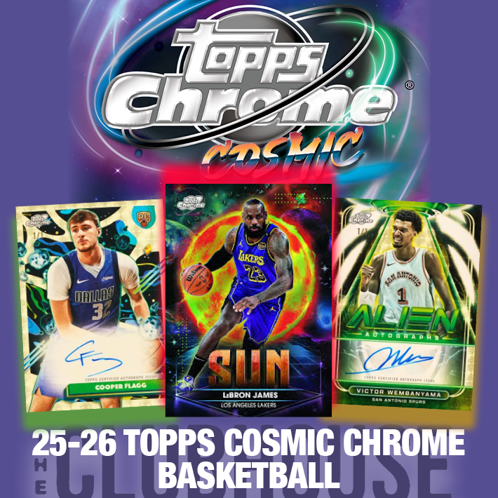 RELEASE DAY : 2025-26 Topps Cosmic Chrome Basketball Hobby Box PICK YOUR PRICE Group Break #14848