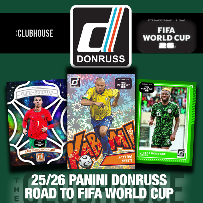 EXPLOSIVE RELEASE DAY : 2025-26 Panini Donruss World Cup Soccer Hobby Case HYBRID SERIAL # Group Break #14827