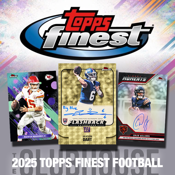 RELEASE DAY : 2025 Topps Finest Football Hobby Case PICK YOUR TEAM Group Break #14903