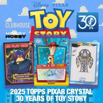 THE FINAL CASE : 2025 Topps Pixar Toy Story 1/2 Case HYBRID SERIAL ...