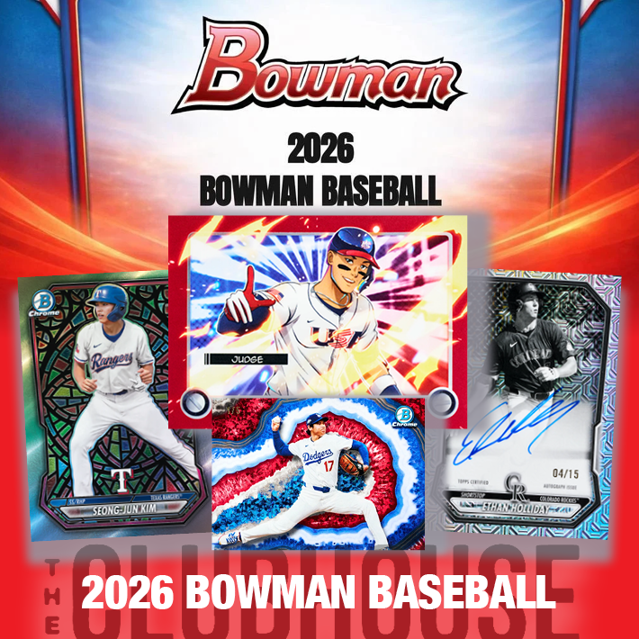 RELEASE DAY : 2026 Bowman Baseball JUMBO & DELIGHT DUAL Case RANDOM DIVISION Group Break #14891
