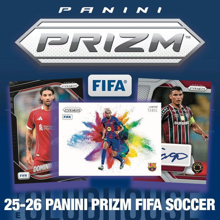 RELEASE DAY : 2025-26 Panini Prizm FIFA Soccer 1/2 Hobby Case RANDOM TEAM Group Break #14879