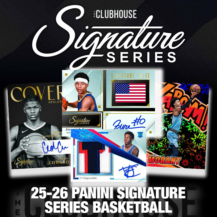 RELEASE DAY : 2025-26 Panini Signature Series Basketball Case HYBRID SERIAL # Group Break #14939