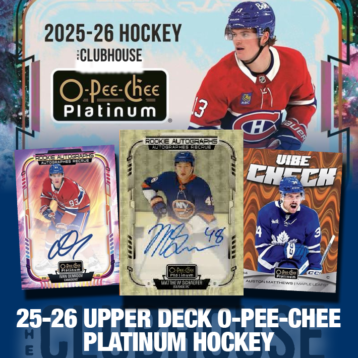 RELEASE DAY : 2025-26 O-Pee-Chee Platinum Hockey Case PICK YOUR TEAM Group Break #14918