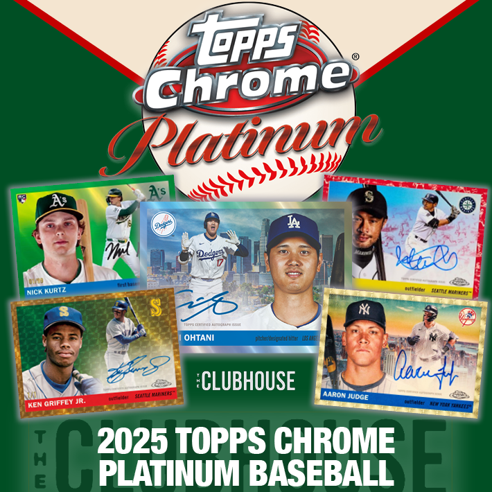 ALL-TIME RELEASE DAY : 2025 Topps Chrome Platinum Baseball Hobby Case PICK YOUR TEAM Group Break #14977