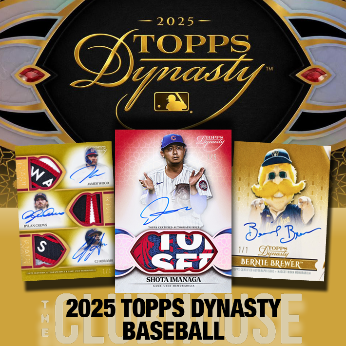 RELEASE DAY NUKETOWN : 2025 Topps Dynasty + Chrome Platinum Baseball PICK YOUR TEAM Group Break #15035 + 15K GIVEAWAY