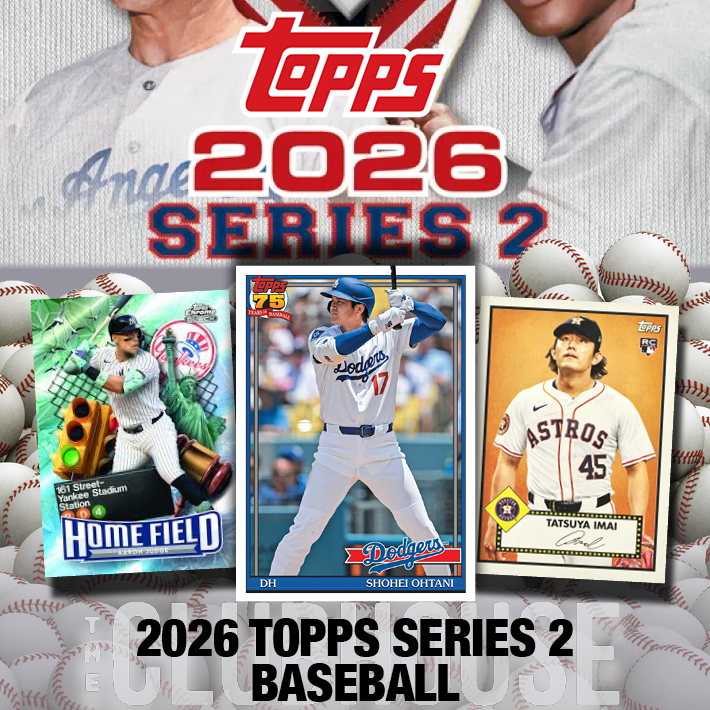 RELEASE DAY : 2026 Topps Series 2 Baseball JUMBO Case PICK YOUR TEAM Group Break #14997