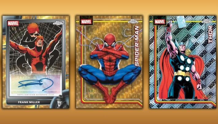 RELEASE DAY : 2026 Topps Chrome Marvel Comics Hobby Case HYBRID SERIAL # Group Break #15103