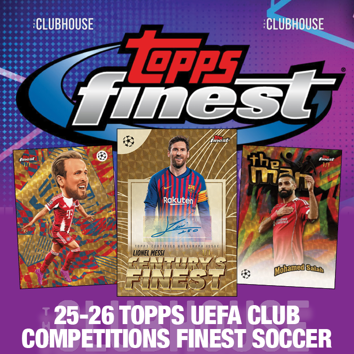 RELEASE DAY : 2025-26 Topps Finest UEFA Soccer Hobby Case HYBRID SERIAL # Group Break #15075