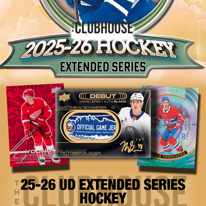 RELEASE DAY : 2025-26 Upper Deck Extended Series Hockey Case PICK YOUR TEAM Group Break #14967