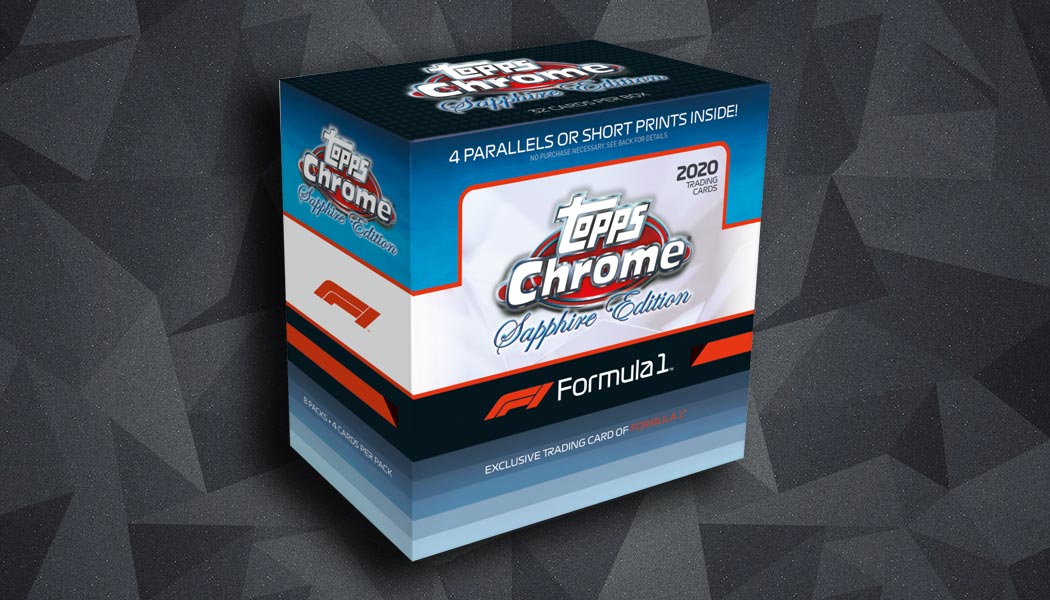 THE HOLIEST OF GRAILS : 2020 Topps Formula 1 Chrome Sapphire SEALED Case HYBRID SERIAL # Group Break #15126