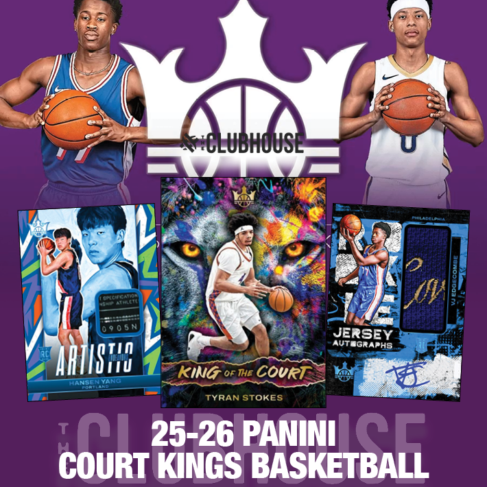 3 SPOT LIMIT NEW RELEASE STEAL : 2025-26 Panini Court Kings Basketball MASTER Case RANDOM TEAM Group Break #15192