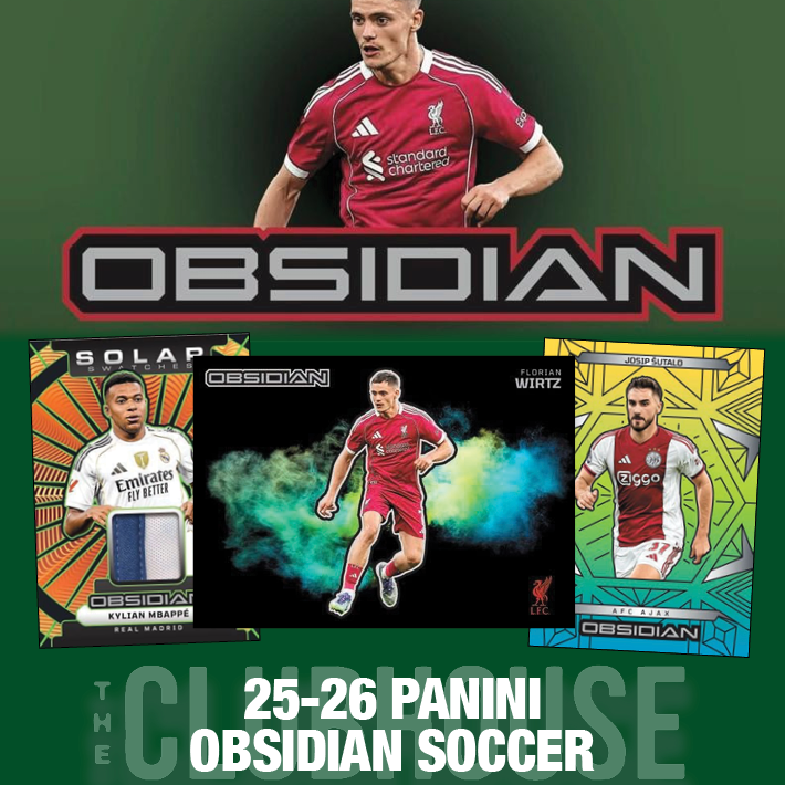 PERFECT PAIR : 2025-26 Panini Obsidian & Pitch Kings Soccer HYBRID SERIAL Group Break #15195
