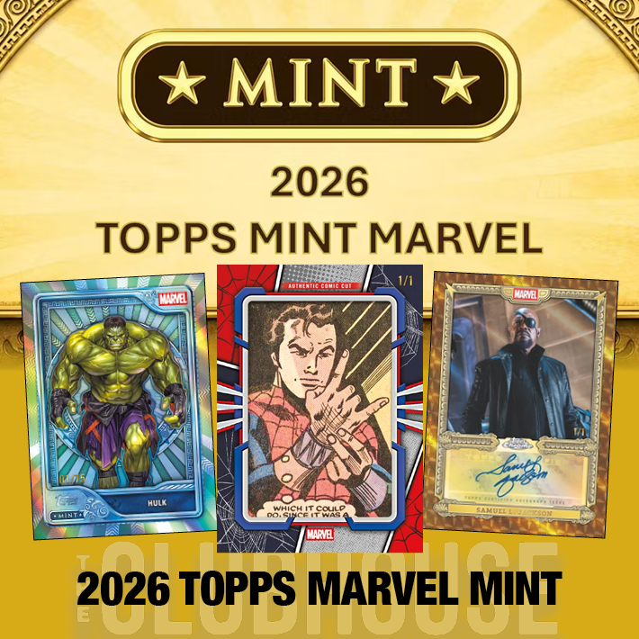 RELEASE DAY : 2026 Topps Marvel Mint Hobby Case HYBRID SERIAL # Group Break #15270