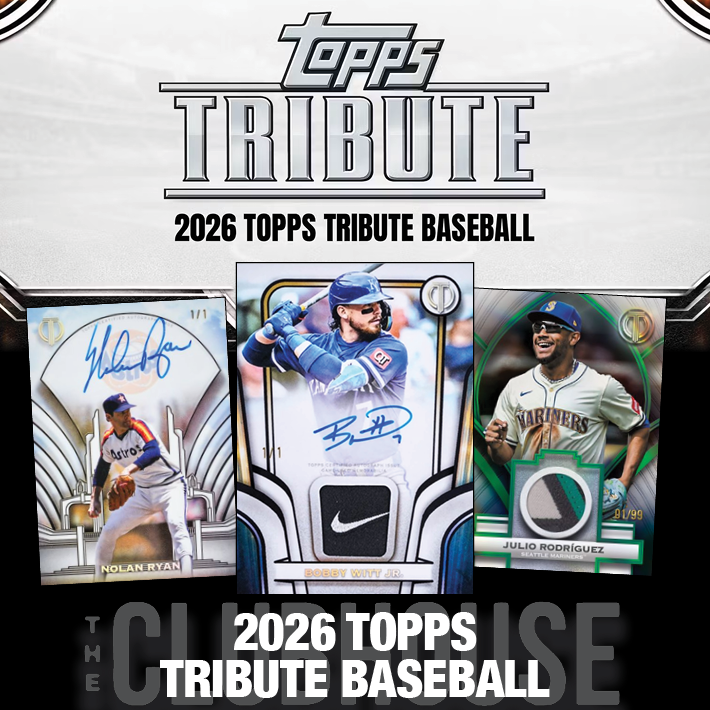 TOP TIER : 2026 Topps Tribute Baseball Case PICK YOUR TEAM Group Break #15214