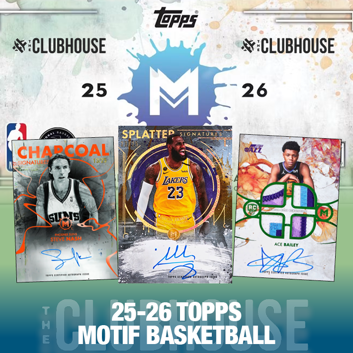RELEASE DAY : 2025-26 Topps Motif Basketball HYBRID SERIAL # Group Break #15274
