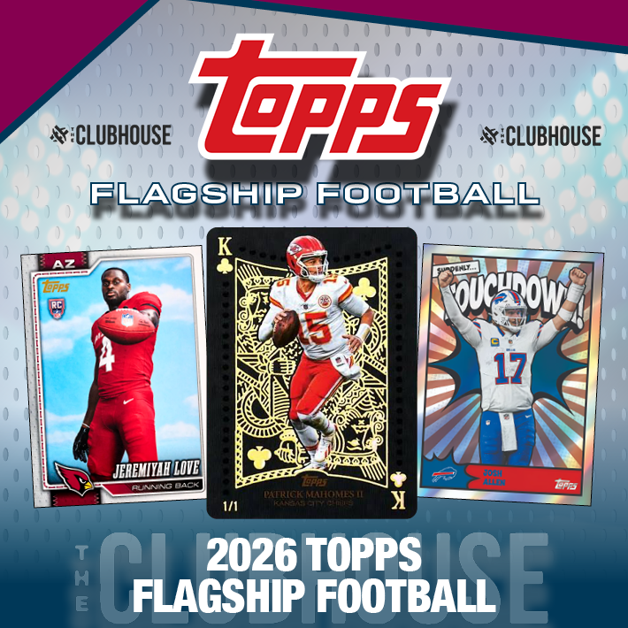RELEASE DAY : 2026 Topps Flagship Football JUMBO Case PICK YOUR TEAM Group Break #15279