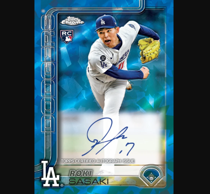 PAPI TIME : 2025 Topps Chrome Update Sapphire Baseball RANDOM TEAM Group Break #15302
