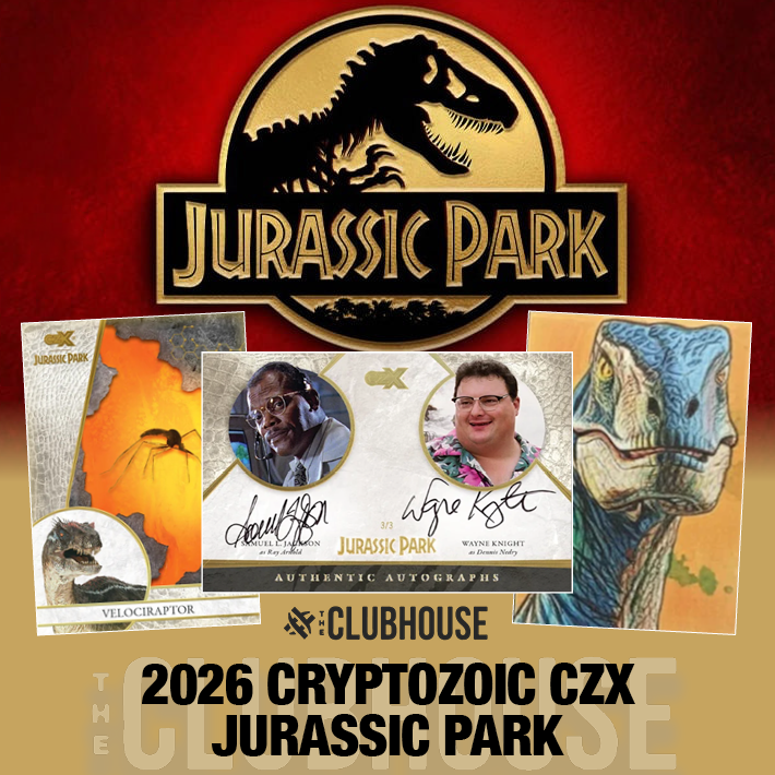 UNREAL RELEASE DAY : 2026 CZX Jurassic Park Hobby Case HYBRID SERIAL # Group Break #15426