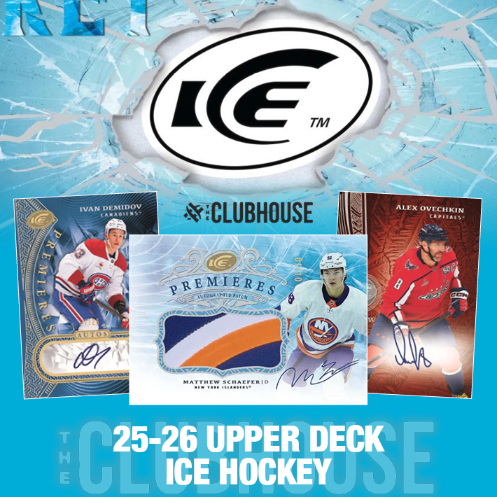 RELEASE DAY : 2025-26 Upper Deck Ice Hockey Case RANDOM TEAM Group Break #15416